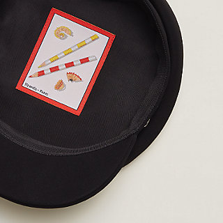 【HERMES】内側のデザインが印象的で素敵☆Vauban Milano ハット vauban-milano-cap--251069N 02-